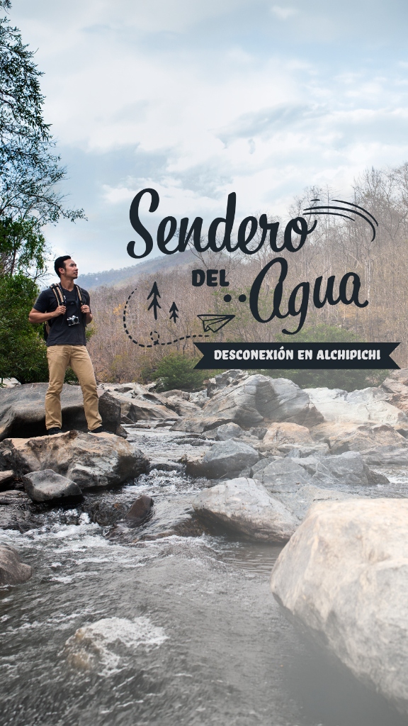 El Sendero del Agua y la Pequeña Cascada
